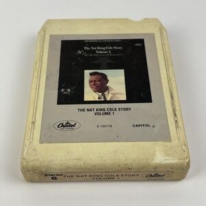 NAT KING COLE - The Nat King Cole Story Volume 1 (8-Track) Classic Jazz Singer